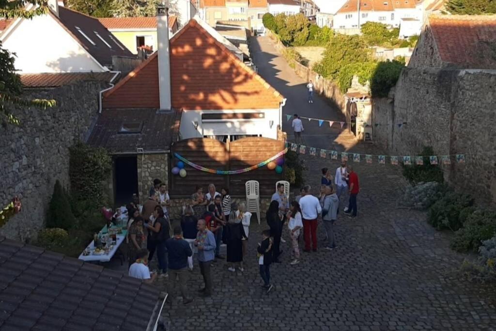 La Cour Pavee Villa Boulogne-sur-Mer Luaran gambar